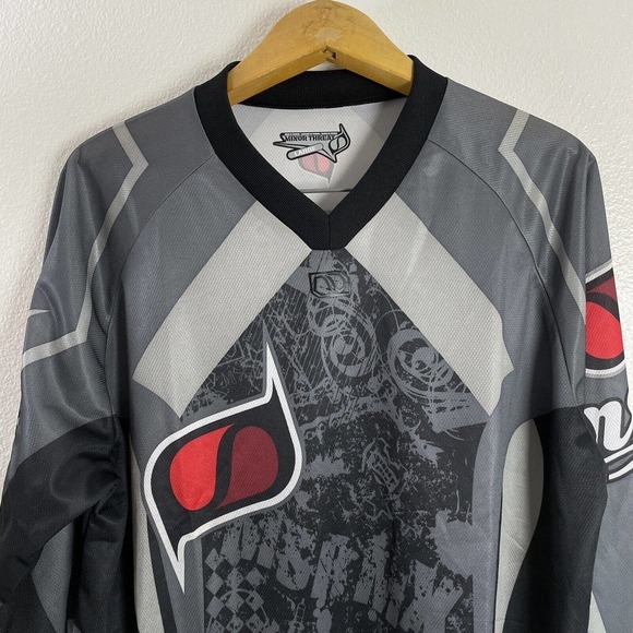 MSR Men's Minor Threat Revolver Motorcross Long Sleeve Jersey Shirt L Large - Picture 3 of 11